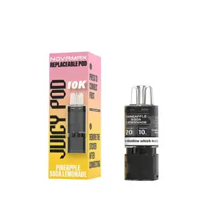 Pineapple Soda Lemonade Juicy Pods Novamax 10k Prefilled Pods